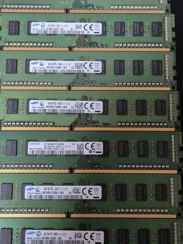 삼성램 ddr3 4gb 일괄판매