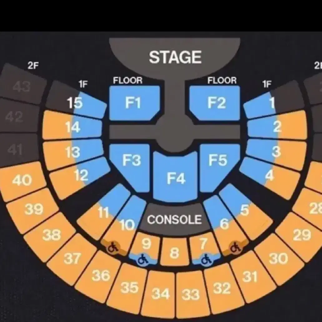 라이즈 콘서트 앙콘 1층