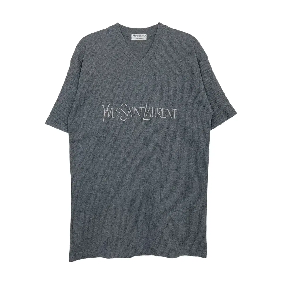 Yves Saint Laurent Lettering Short Sleeve T-shirt