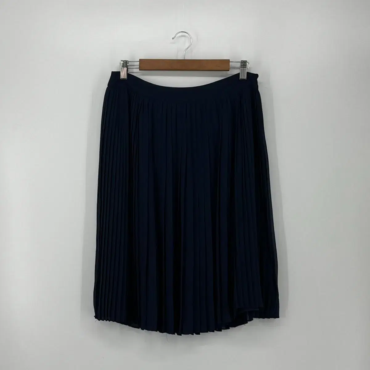 크로커다일 레이디 셔링 스커트 (73 size / NAVY)