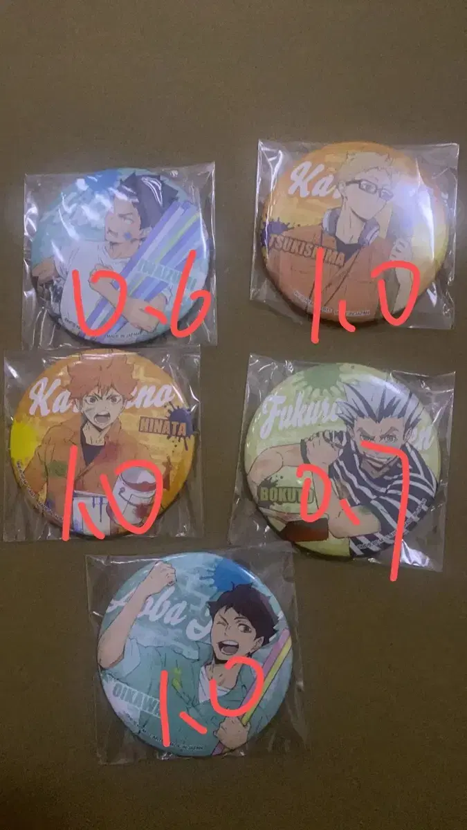 Haikyuu Kageyama Paint acrylic WTS