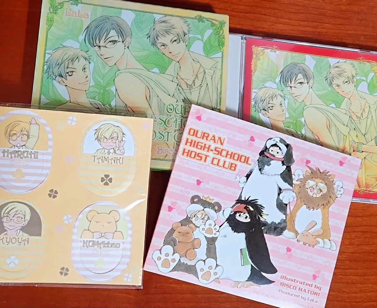 Orango School Host Club Original Drama CD + Bookmarks