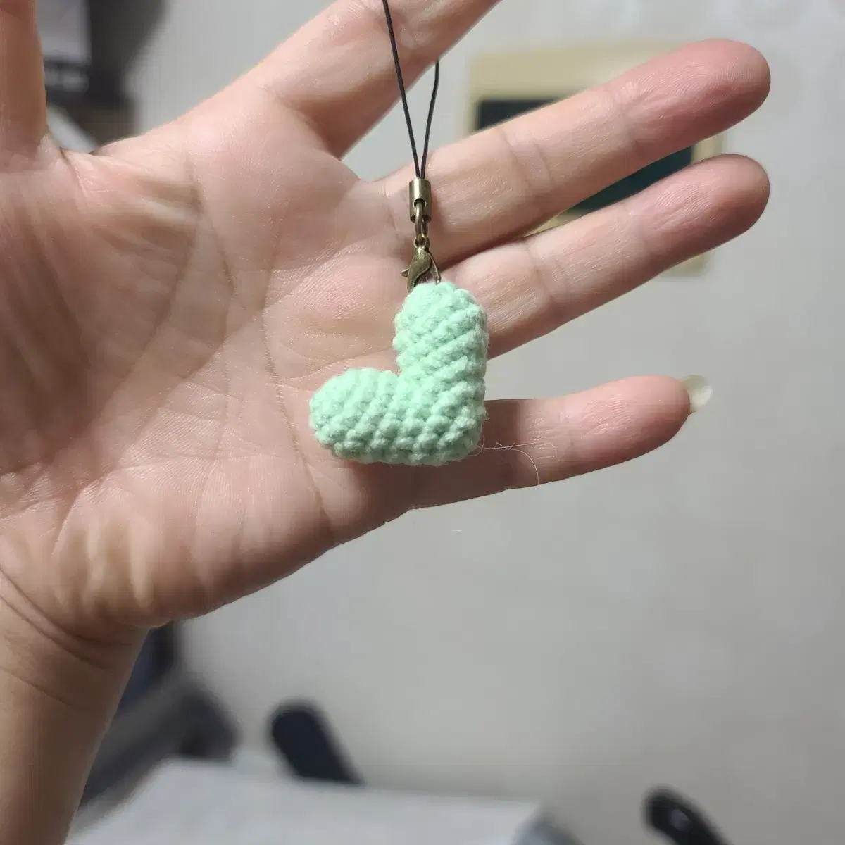 Knitting keyring /Bag hook/Phone hook AirPods hook