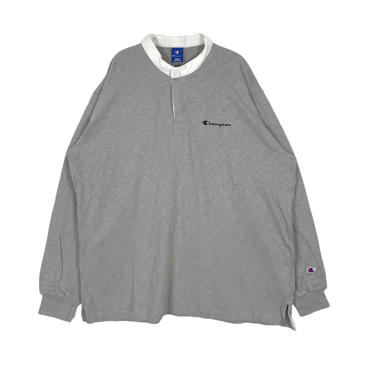 Deadstock Champion Henley Neck T-Shirt