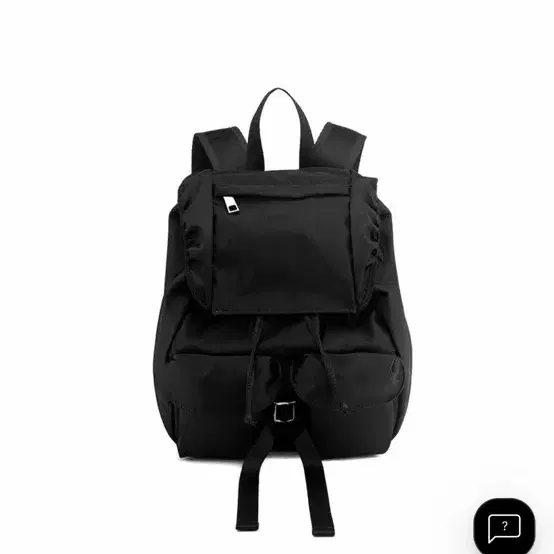 ★RAIVE★ Bonnet Satin Bagpack raive Rave Backpack Bag Bonnet Satin in Black #레이브