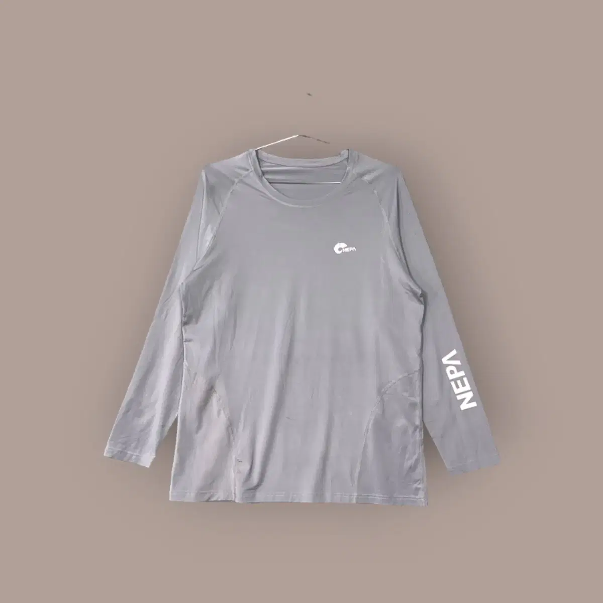 [Nepa] Logo Functional Long Sleeve Tee 105