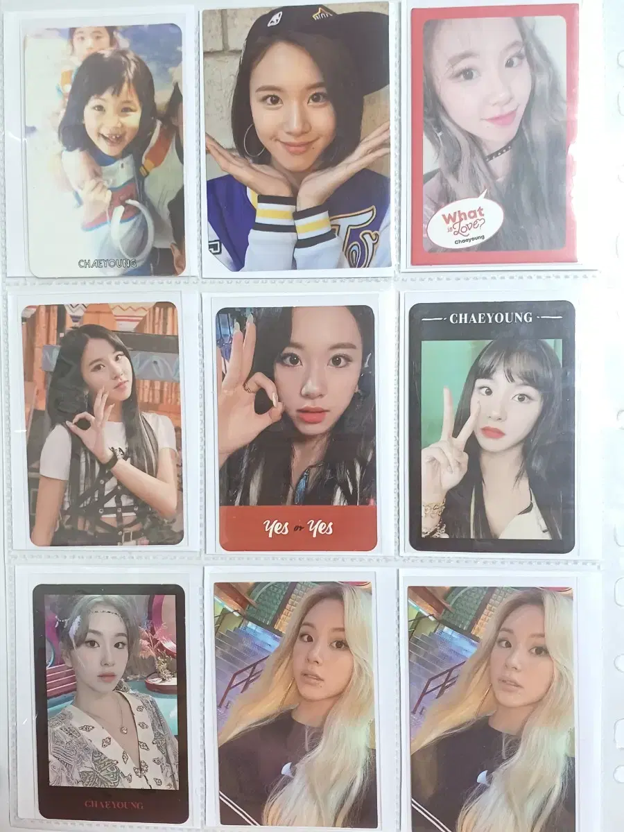 Twice chaeyoung photocard