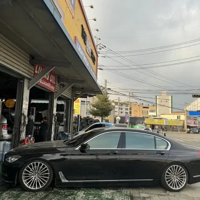 bmw 7시리즈 777m 20인치 정품 휠타이어 판매 일주일만이금액