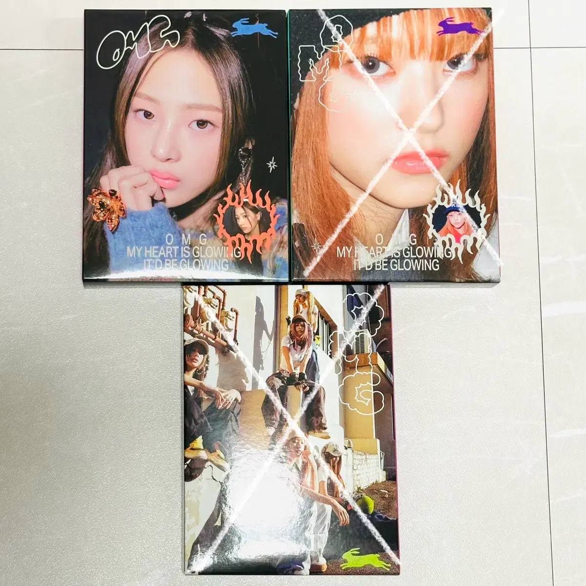 New Jeans OMG album Full minji Version wts (unsealed)