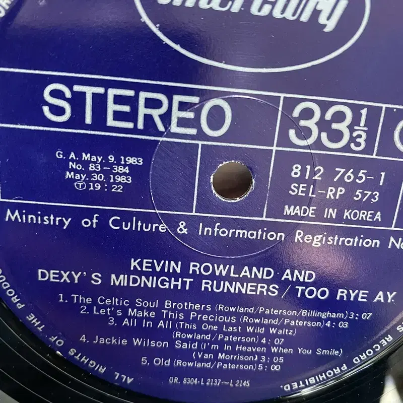 KEVIN ROWLAND AND LP / AA2941