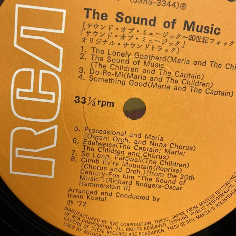 THE SOUND OF MJSIC LP / AA2949