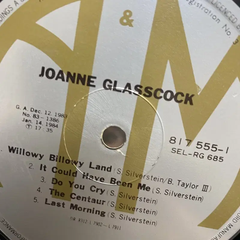 JOANNE GLASSCOCK  LP / AA2955