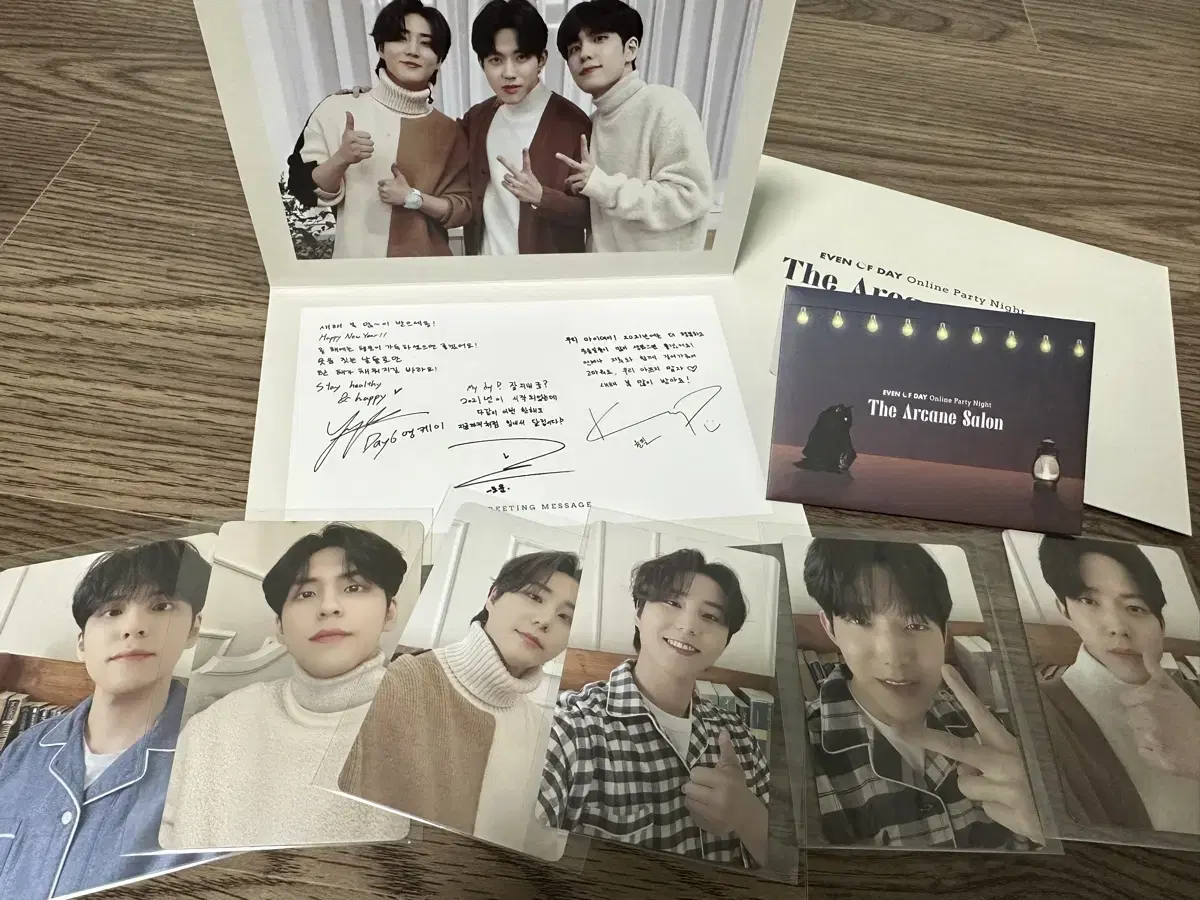 Day 6 Iode online concert photocard Postcard set wts!