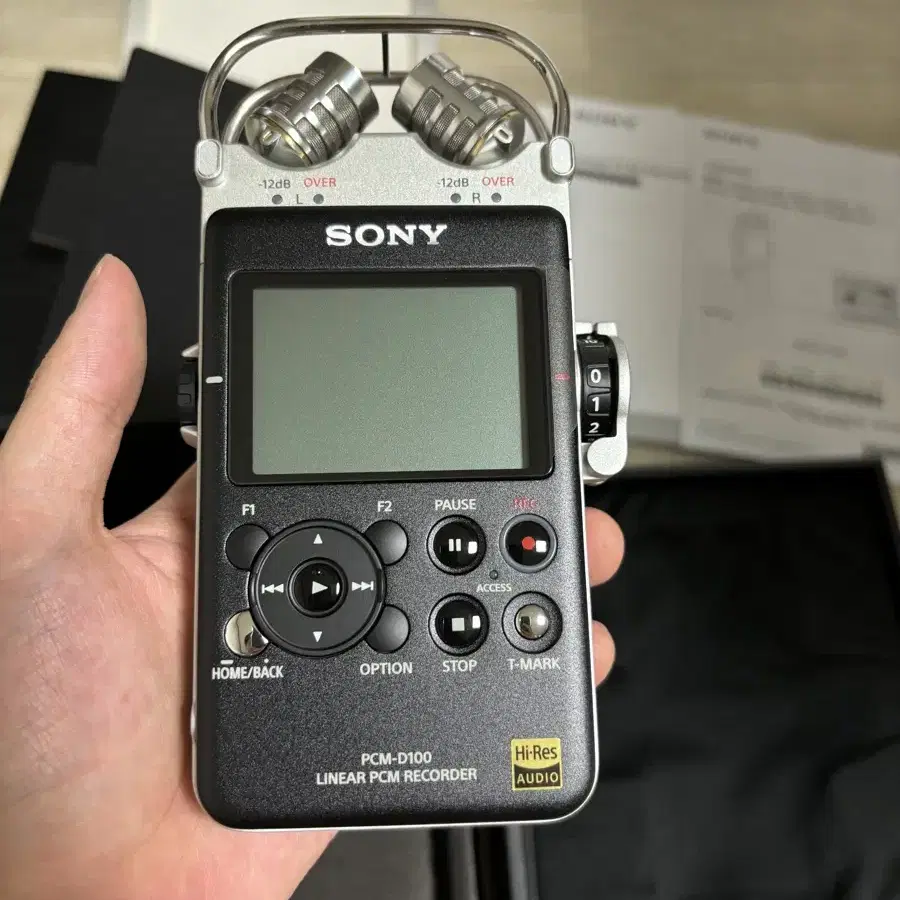 소니 sony pcm d100 녹음기