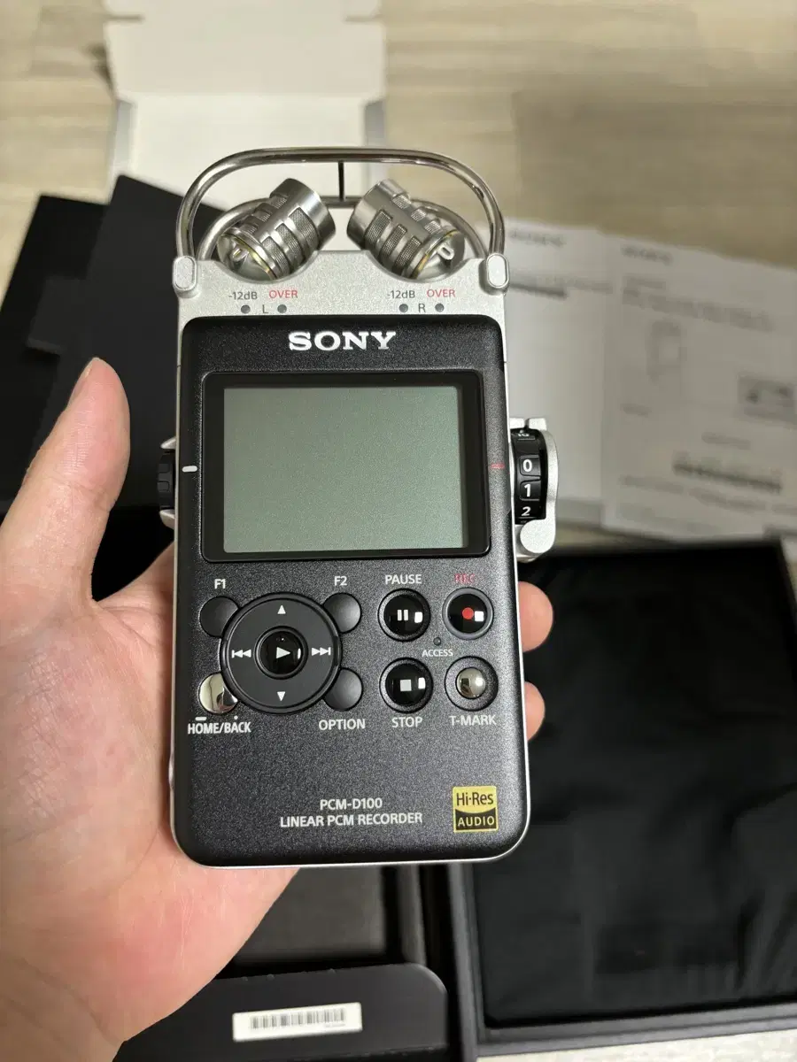 소니 sony pcm d100 녹음기