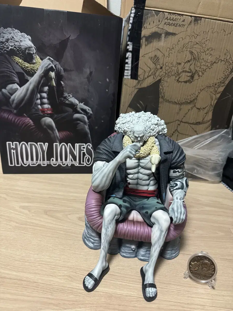 BT Hoddie Jones ONEPIECE Resin Figure Unsealed (Rare)