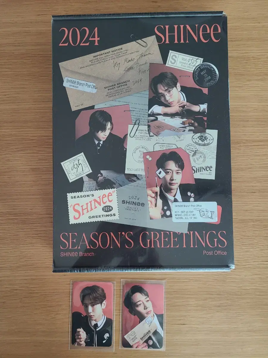 Shinee sealed 2024 season's greetings WTS with 2 pre-order benefits