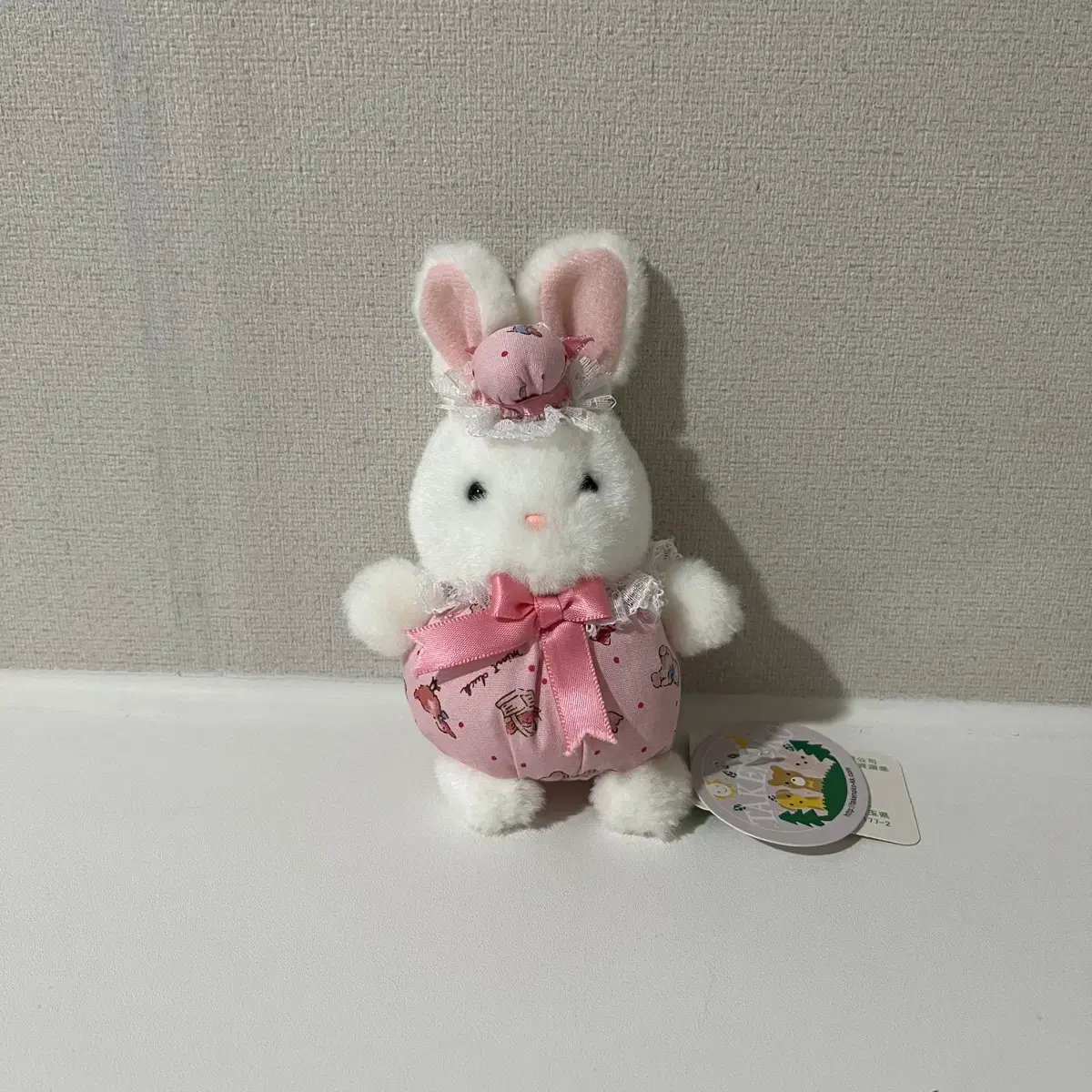 Classic, Vintage Joyful Bunny Doll