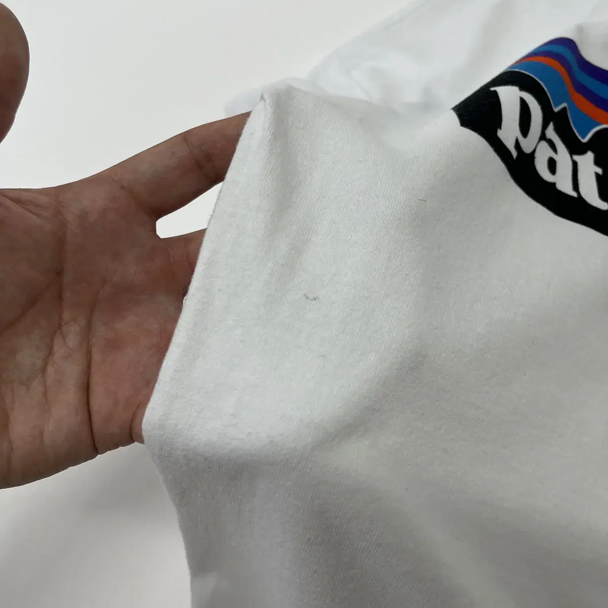 PATAGONIA recycled  1/2 T-shirt  (맥시코제)