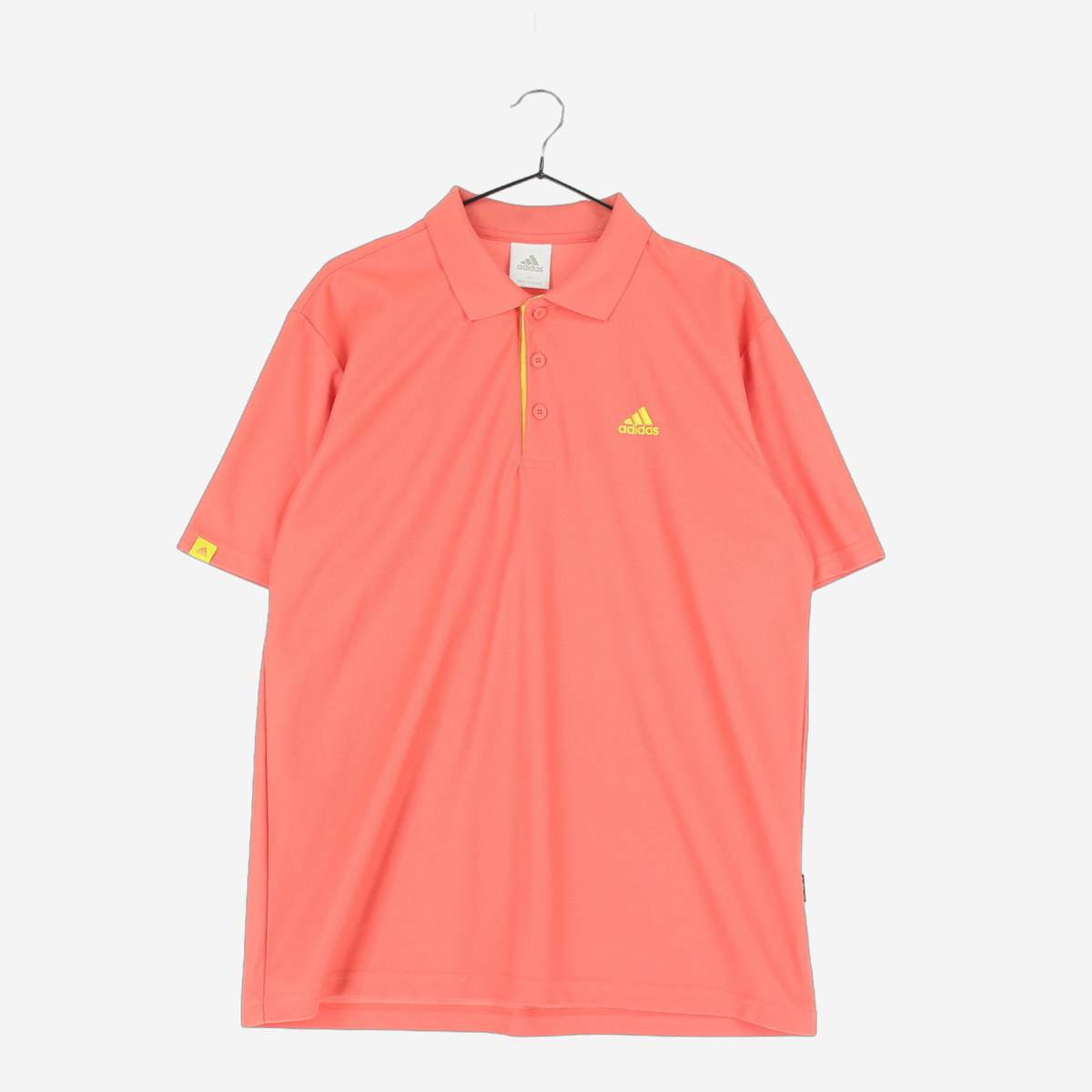 [105]Adidas Coral PK Short Sleeve Polo Kara T-Shirt (SW1393)