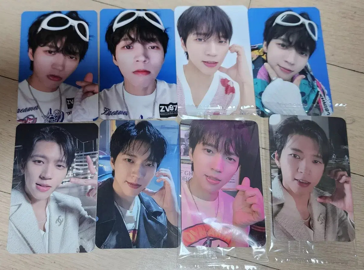 Nam Woohyun White unreleased photocard 8 sheets in bulk