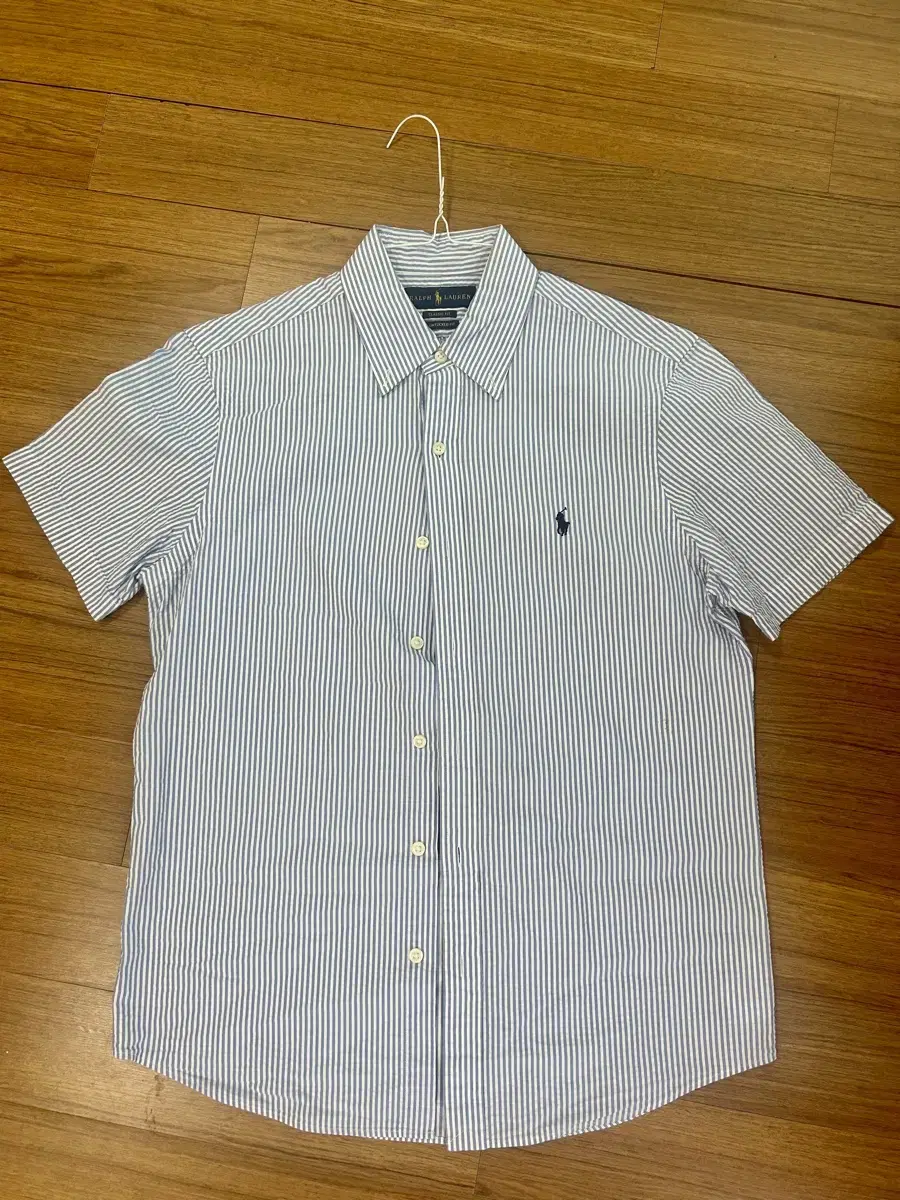 Polo Men's Classic Fit Seersucker Short Sleeve Shirt