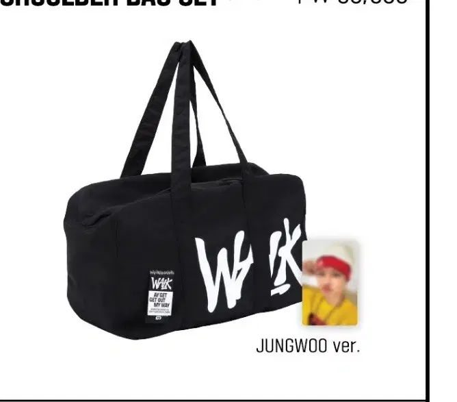 NCT NCT 127 pop up Shoulder Bag Buncheol