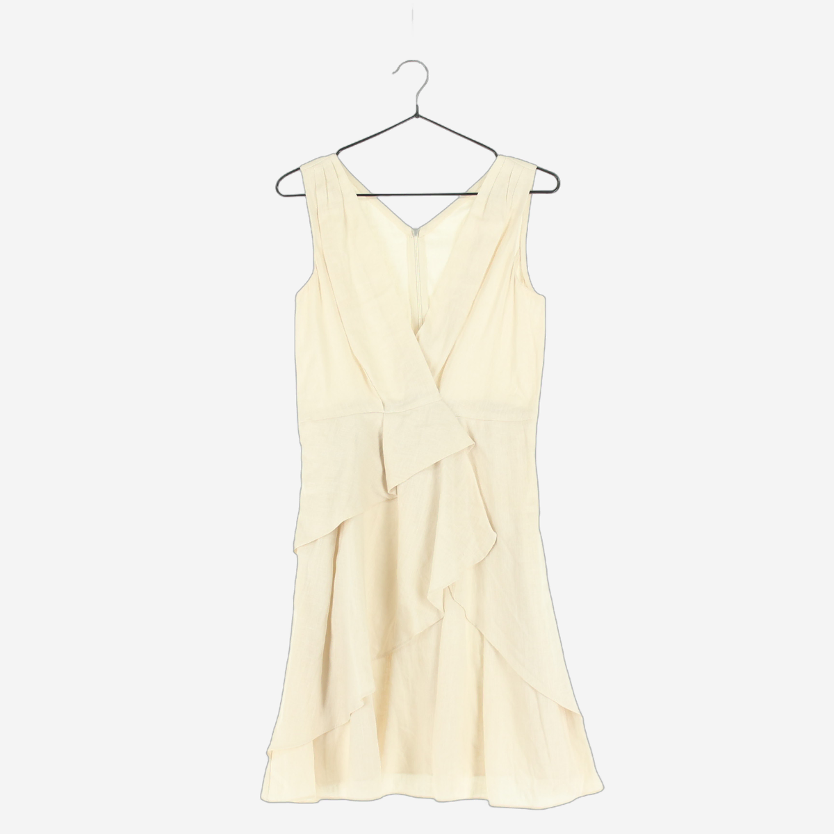 [55]ZOOC ZOOO Linen 100 Ivory Sleeveless ONEPIECE(SW1381)