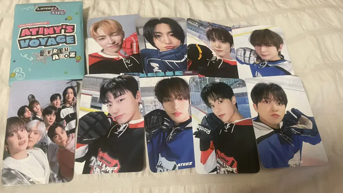 ateez fanmi photocard set