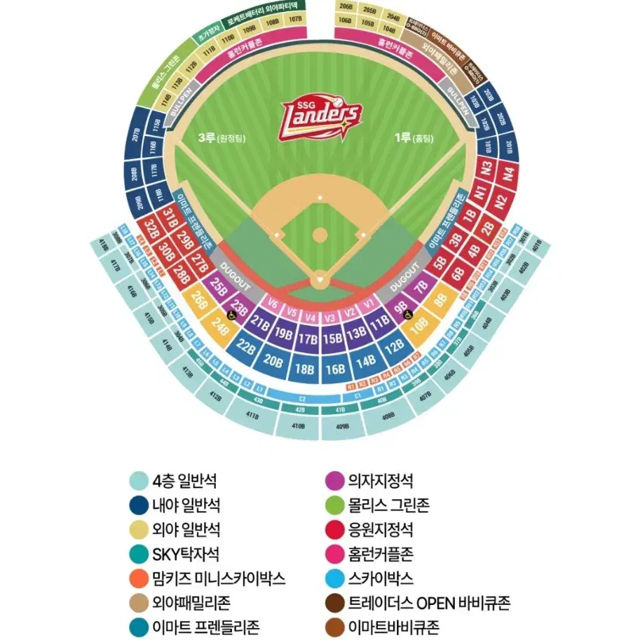 7/21 키움 vs ssg 3루(원정) sky탁자 2연석 원가 양도