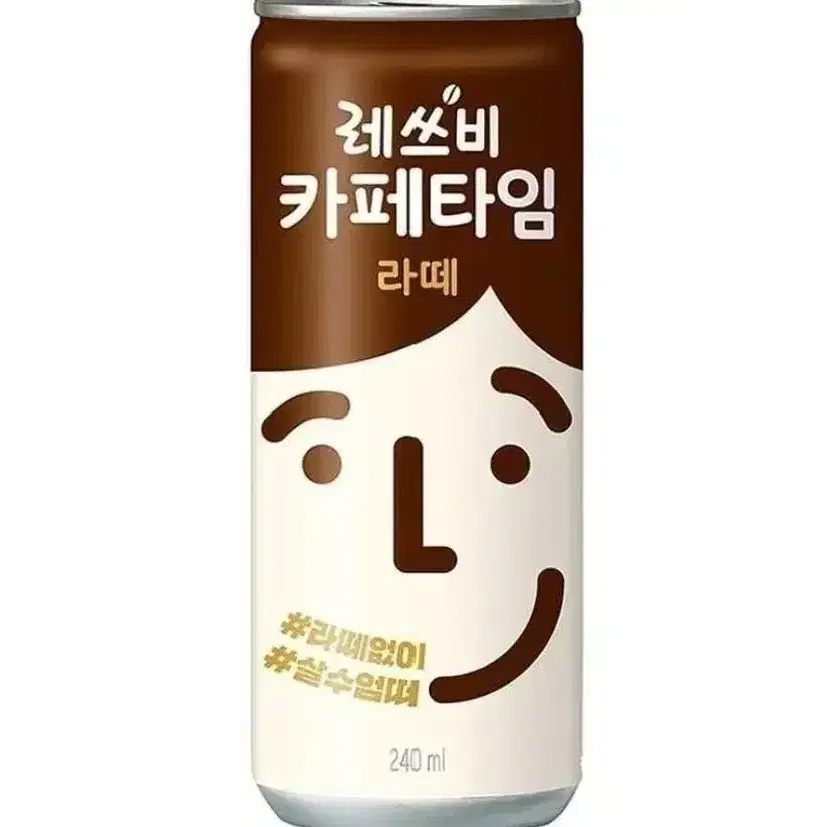 [무료배송] 레쓰비 라떼 240ml 30캔 카페타임 캔커피