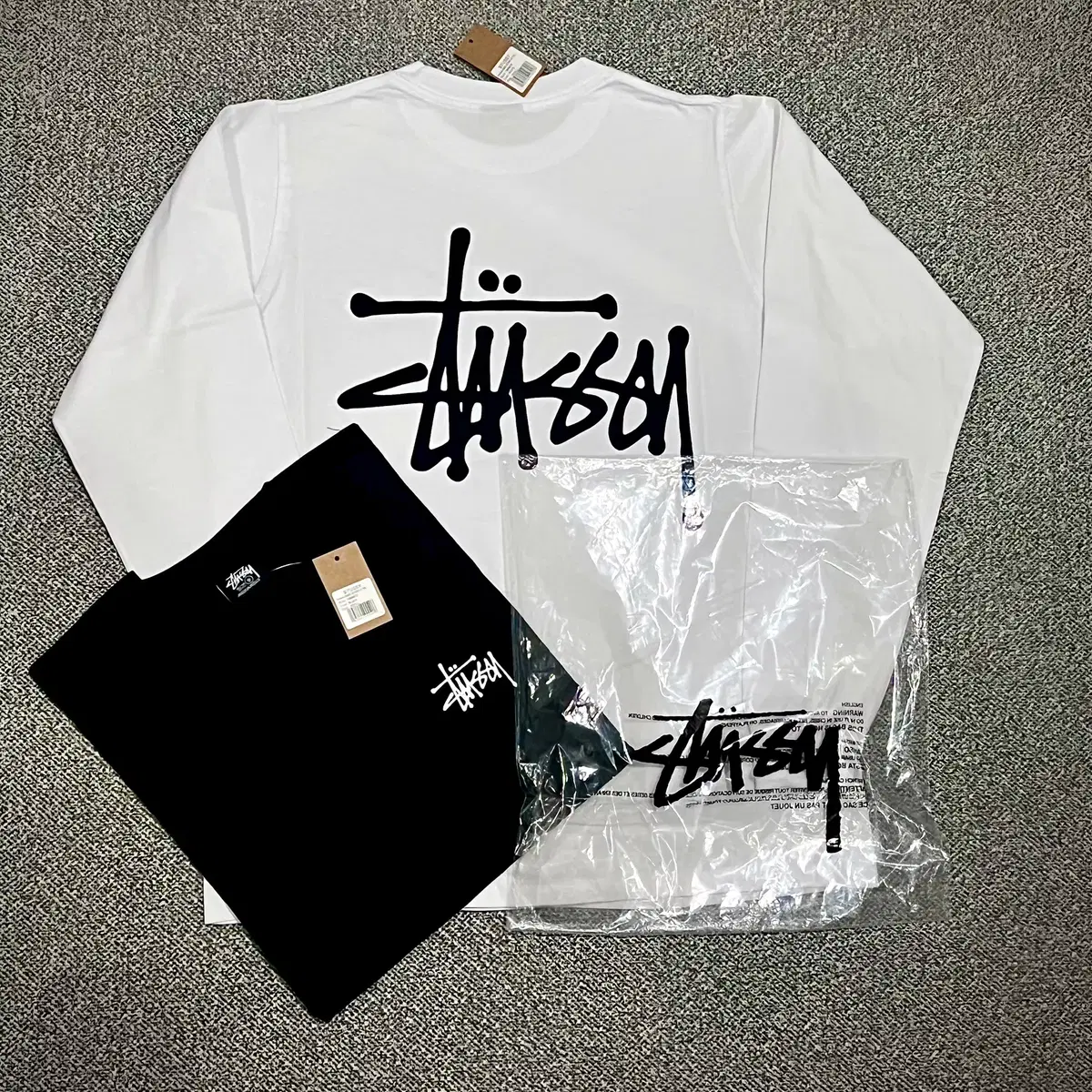 Genuine) Brand New Stussy Long Sleeve Long Sleeve Tee Unisex All Sizes