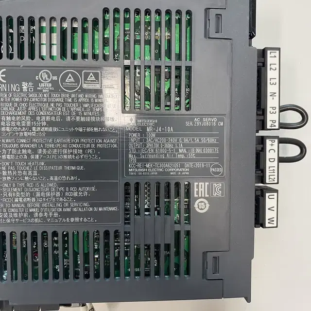 259번. MR-J4-10A 미쓰비시 서보드라이버