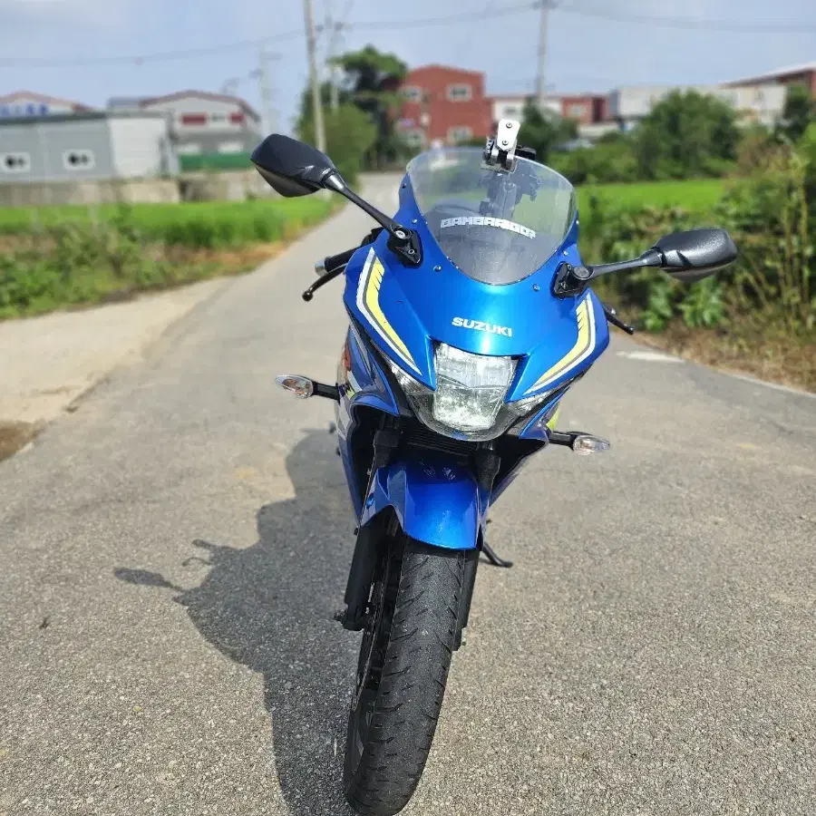 스즈끼 gsxr125  18년식 245만원  머플러구변완