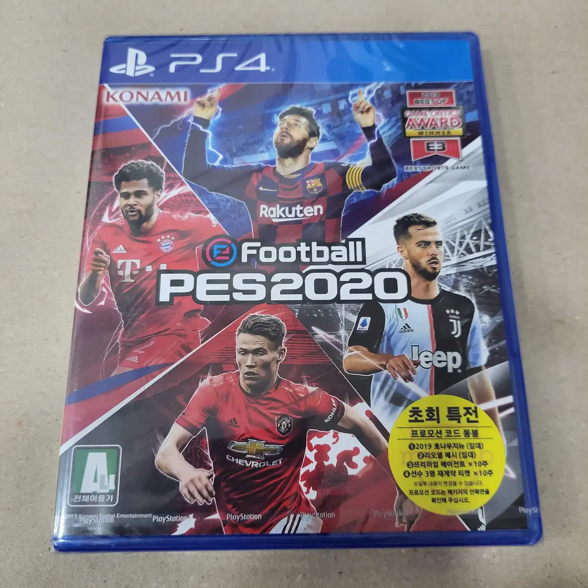 [신품] PS4 e풋볼PES2020/한글/위닝일레븐/축구/코나미/이풋볼