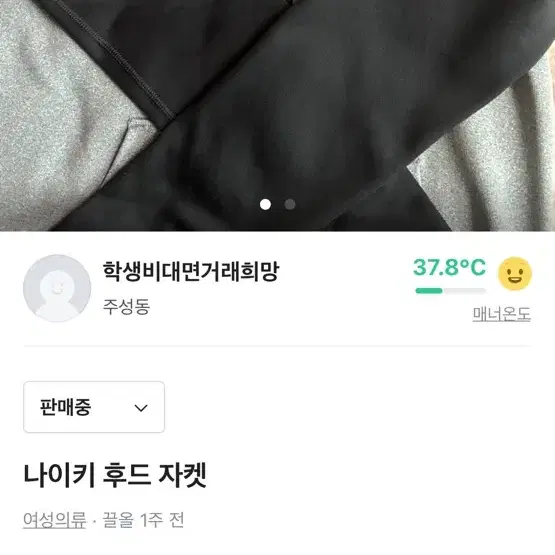 나이키 후드집업