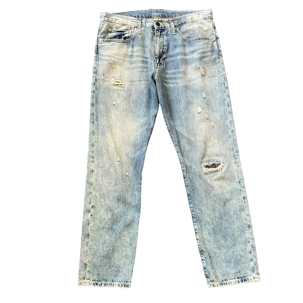 (32) Denim & Supply Polo Ralph Lauren Damage Wash Denim Pants