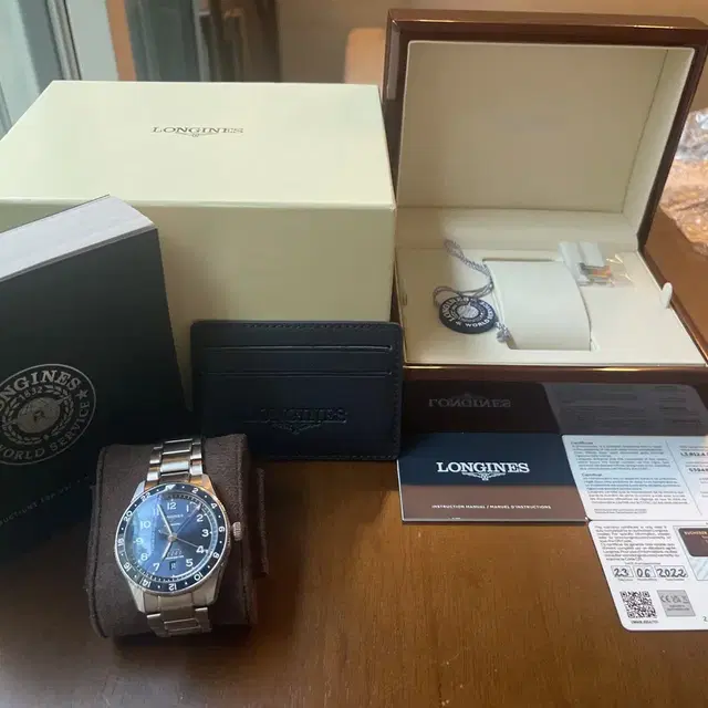 Longines Spirit Zulu Time Blue 44mm