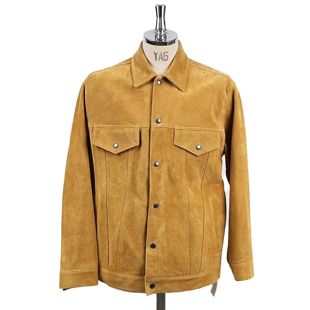 WACKO MARIA SUEDE TRUCKER JACKET