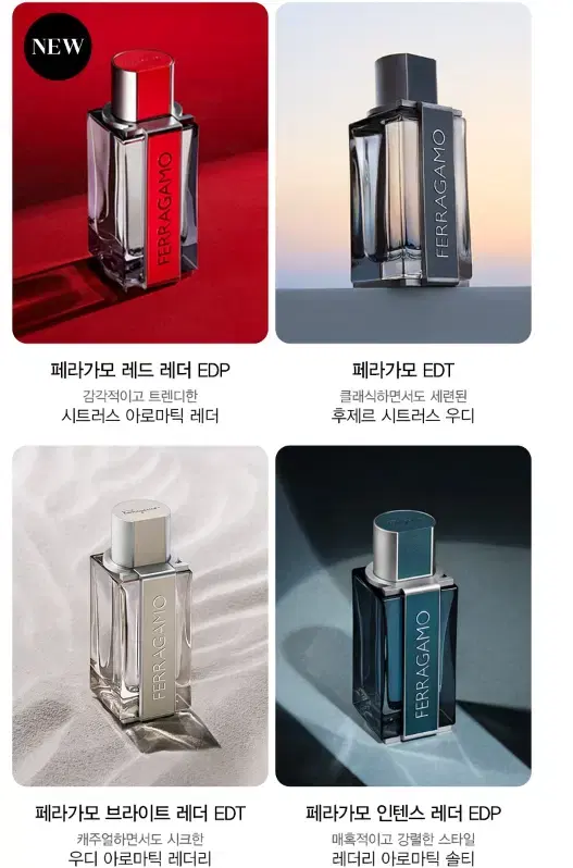 페라가모 EDT 50ml 세트 새상품