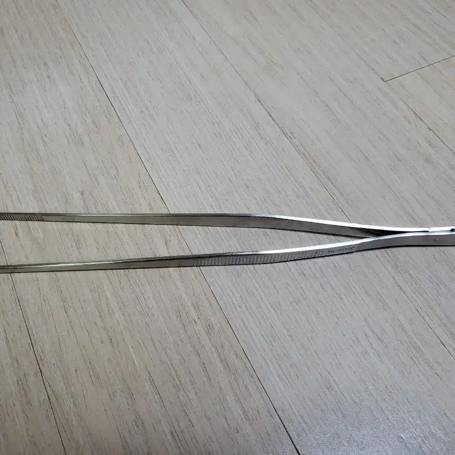 무디타) 고리 걸이가 있어 편리한 스텐 요리핀셋 23cm