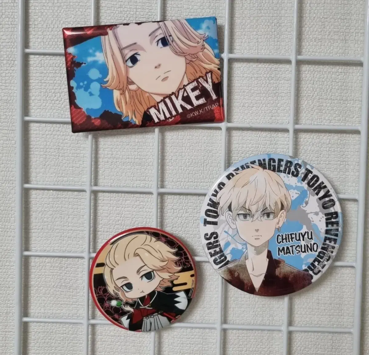 Tokyo Revengers Toriben Mikey, Chifuyu Matsuno Can Badge in Bulk