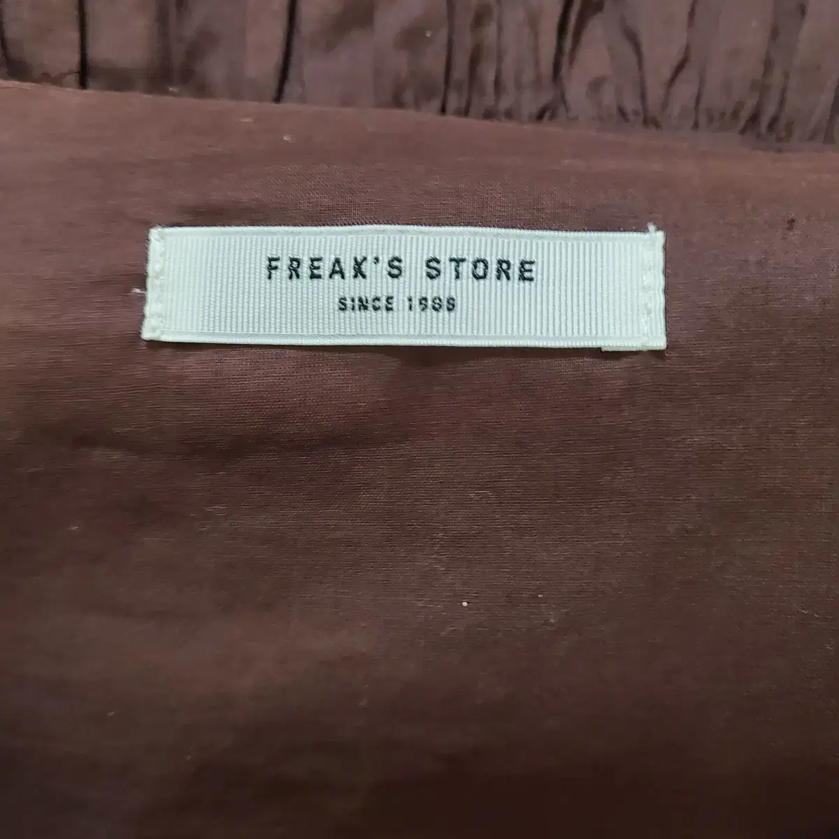 정품 freak's store 프릭스 스토어 랩 원피스