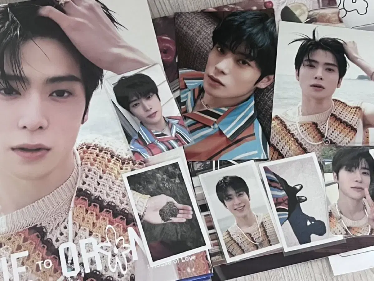 Photobook bloo to orange blue to orange nct127 jaehyun version