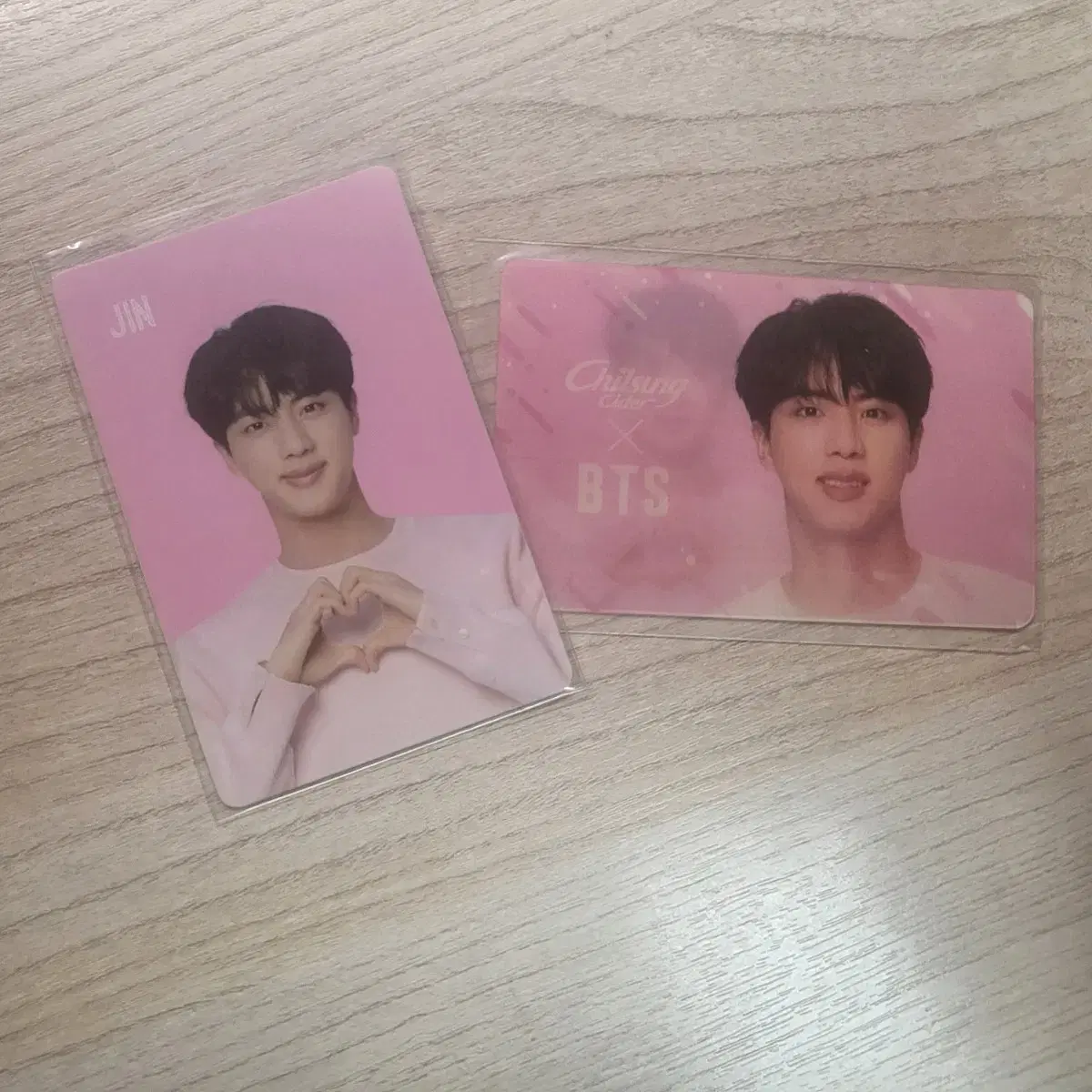 Jin Chilseong Cider photocard bulk Sells