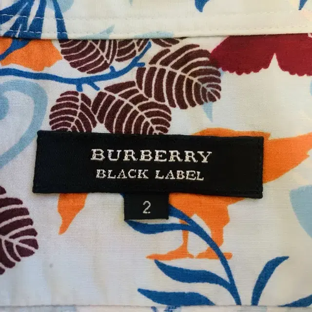 BURBERRY 하와이안 셔츠