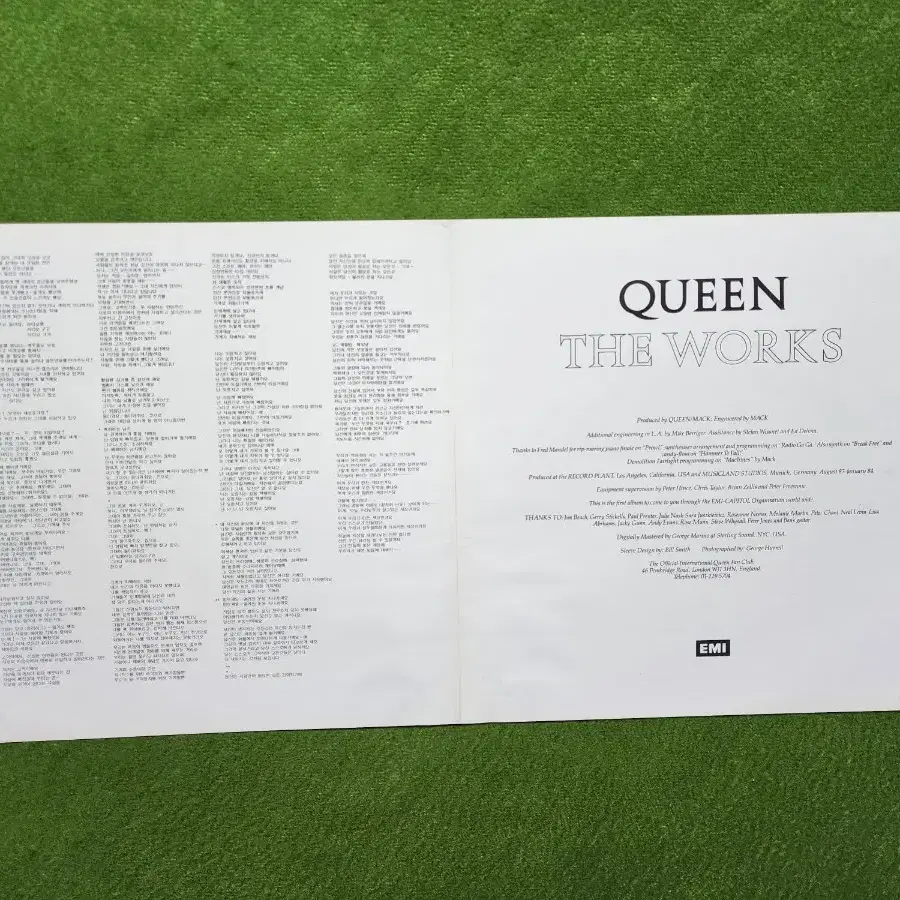 queen   (the works) LP판 판매합니다