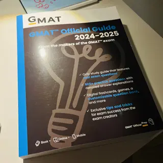 新品未使用 GMAT Official Guide 2024-2025 GMAT Official Guide 2024-2025: Book + Online Question Bank