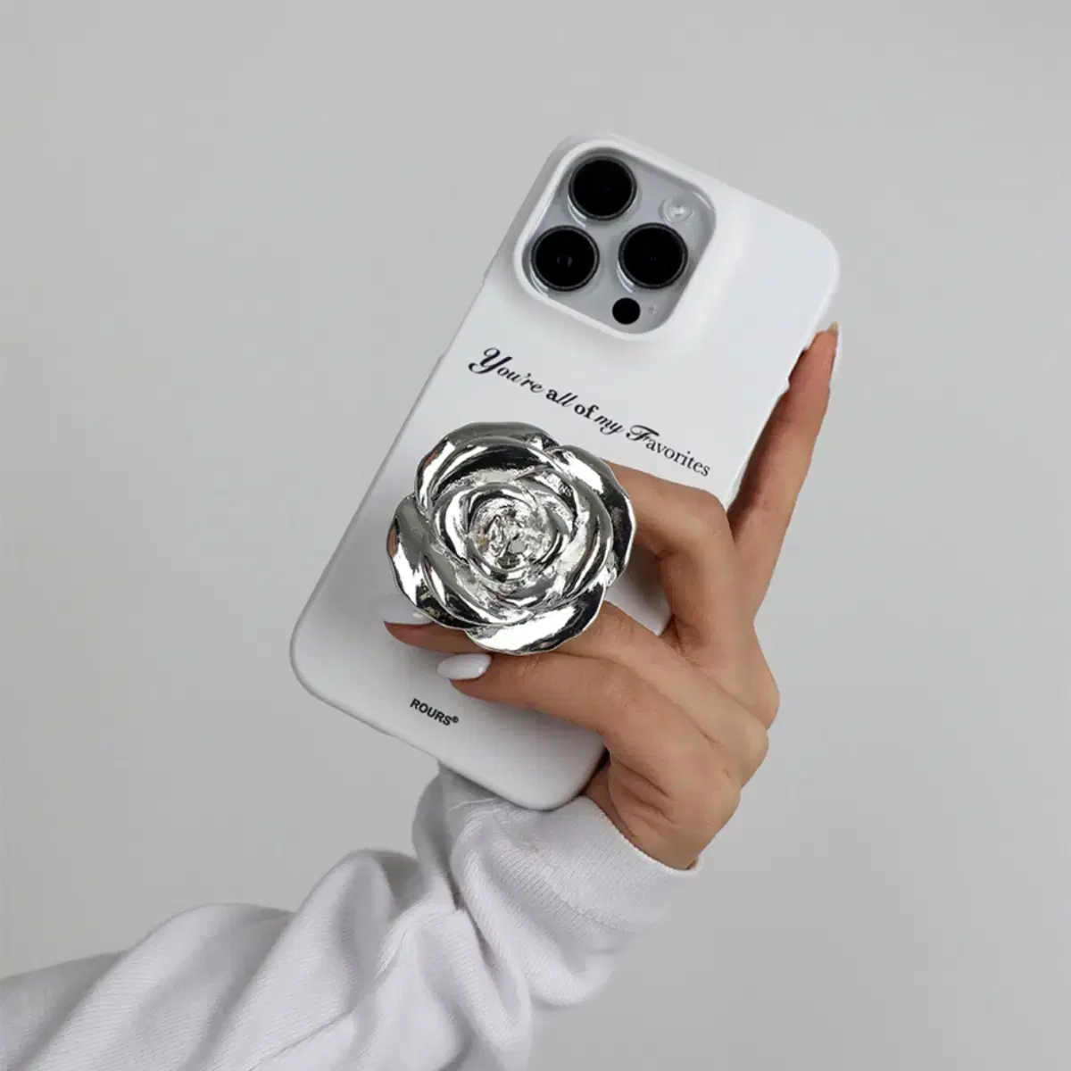 Rours 라월스 FAVORITE CASE (WHITE) 아이폰13 미니