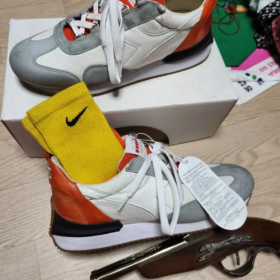 (새상품)DIADORA HERITAGE 더티 오렌지 275